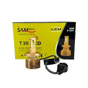 لامپ هدلایت  H4 Sam  T30(یخی)